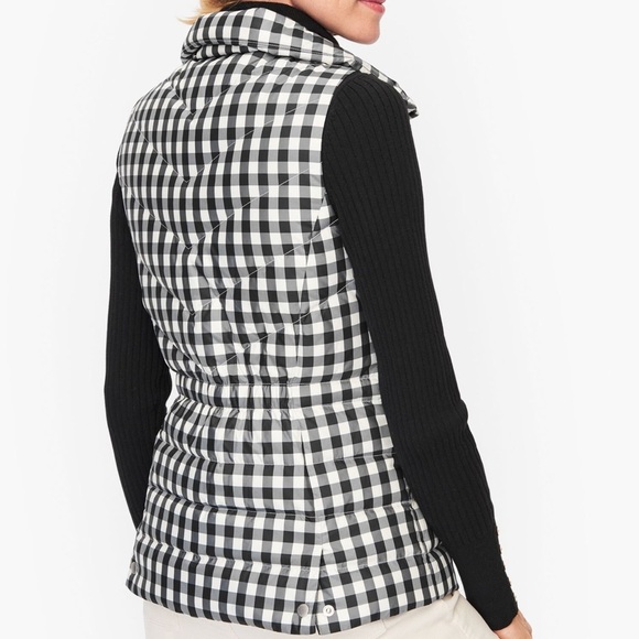 Talbots DOWN PUFFER VEST - BUFFALO CHECK, women’s size small - Picture 13 of 13